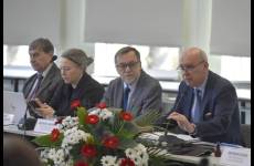 Otwarcie posiedzenia przez Przewodniczącego Rady Ochrony Pracy posła Krzysztofa Gadowskiego.