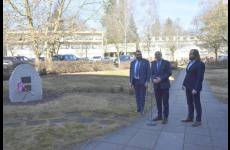 Przemówienie Przewodniczącego Rady Ochrony Pracy podczas uroczystości odsłonięcia tablicy upamiętniającej 75-lecie Ośrodka.