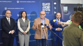Główny Inspektor Pracy z wizytą w Ośrodku Szkolenia PIP we Wrocławiu